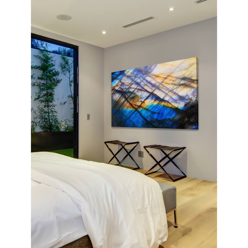 Marmont Hill 'Through the Lines' Painting Print on Canvas - Multi-Color