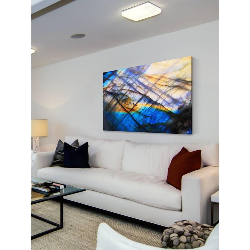 Marmont Hill 'Through the Lines' Painting Print on Canvas - Multi-Color