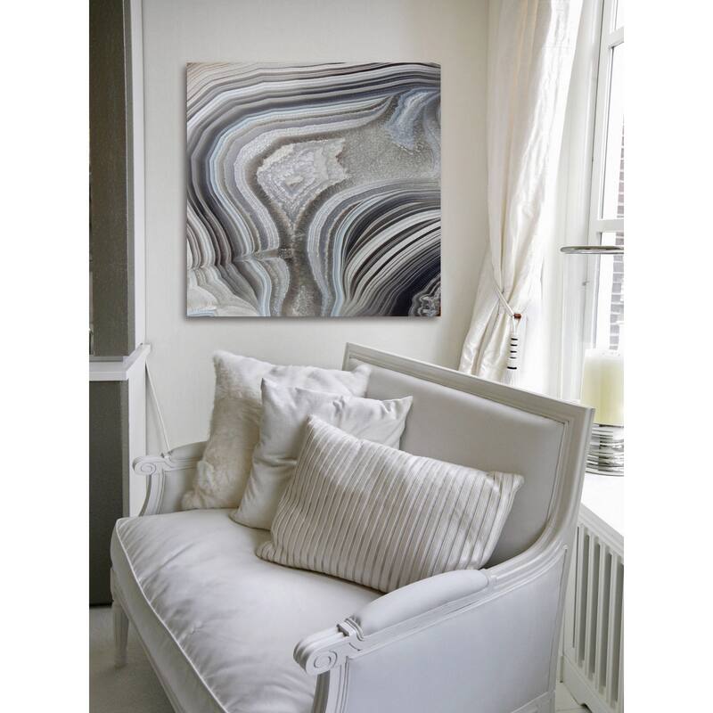 Marmont Hill 'Valley of Waves' Painting Print on Canvas - Multi-Color