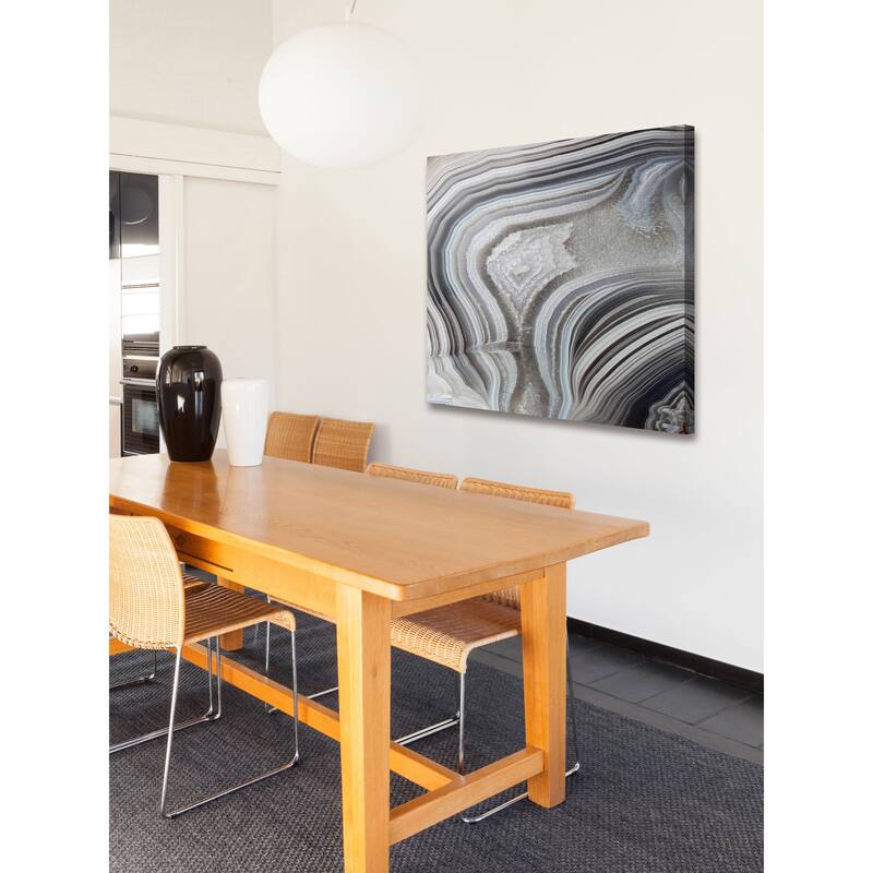 Marmont Hill 'Valley of Waves' Painting Print on Canvas - Multi-Color