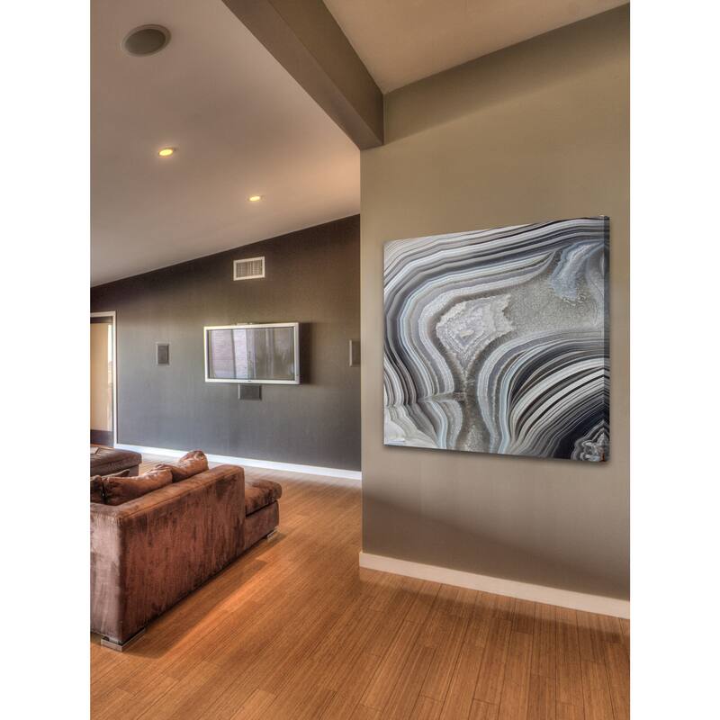 Marmont Hill 'Valley of Waves' Painting Print on Canvas - Multi-Color
