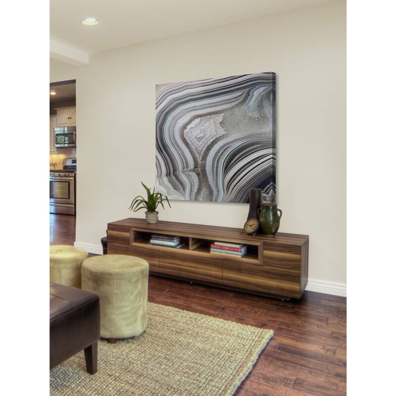 Marmont Hill 'Valley of Waves' Painting Print on Canvas - Multi-Color