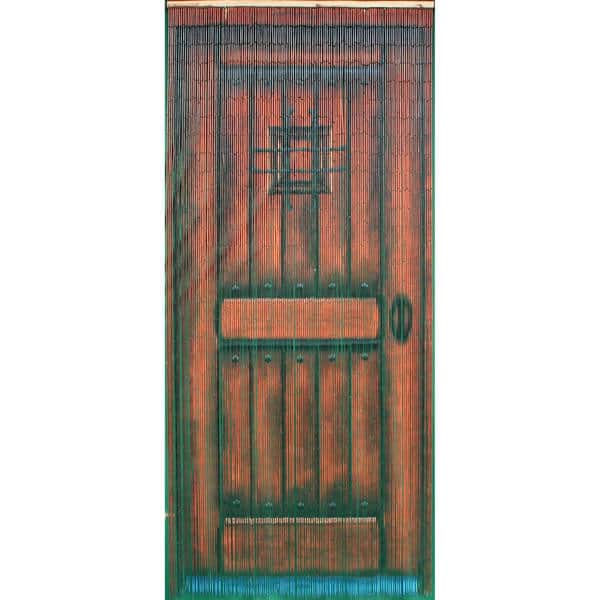 Shop Handmade Brown Wood Door 125 Strands Curtain Vietnam Free
