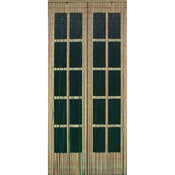 Shop Double Doors With Black Windows 125 Strands Curtain Vietnam