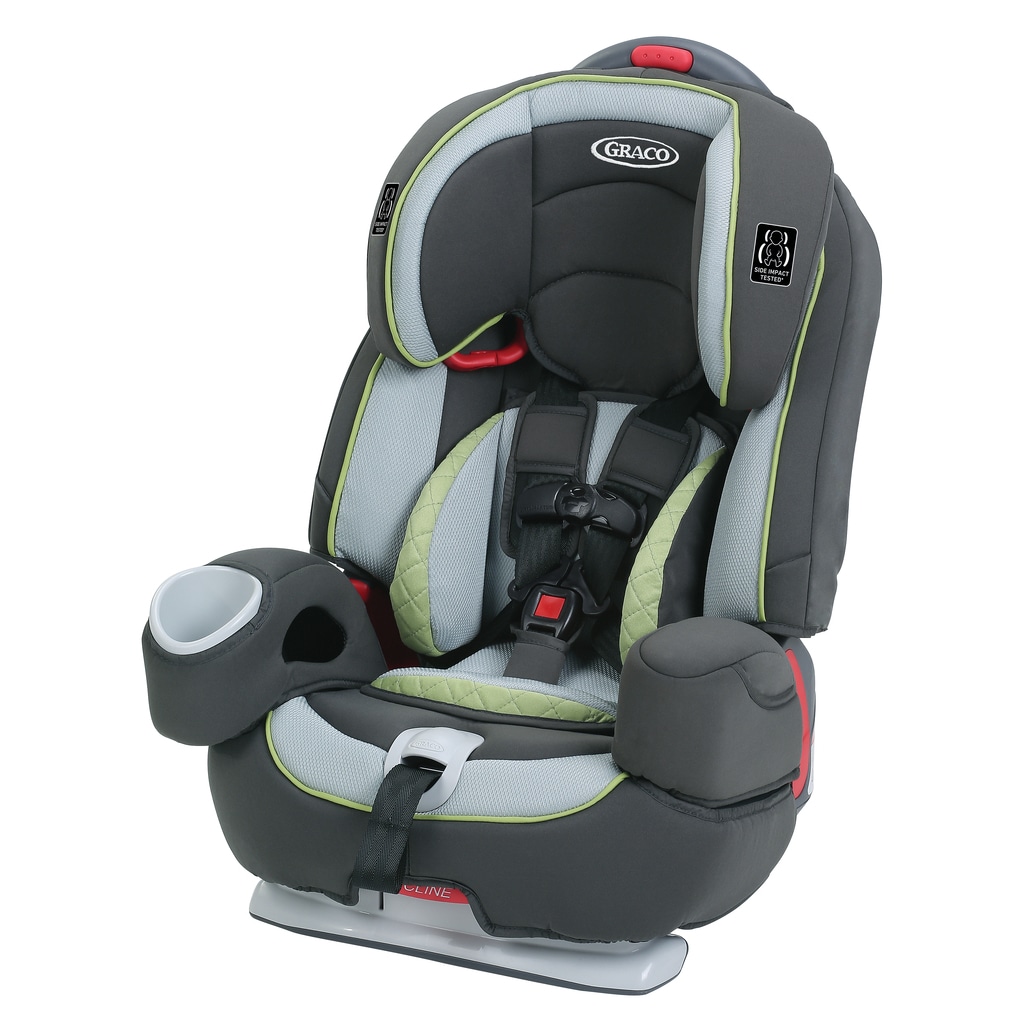 Graco Highback TurboBooster Seat in Go Green Brand New Free Shipping