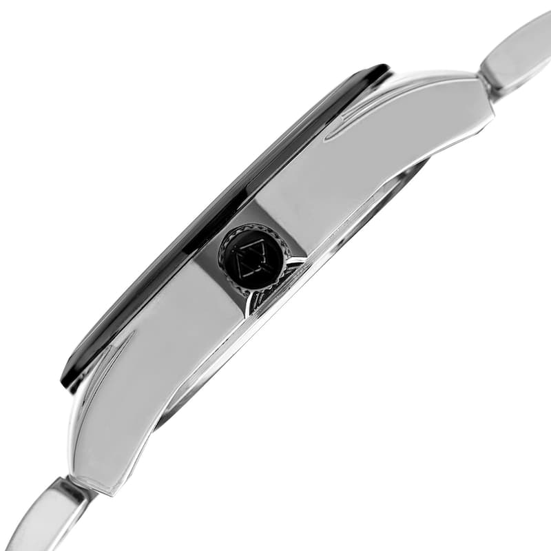 Akribos XXIV Men's Quartz Date Stainless Steel Two-Tone Bracelet Watch