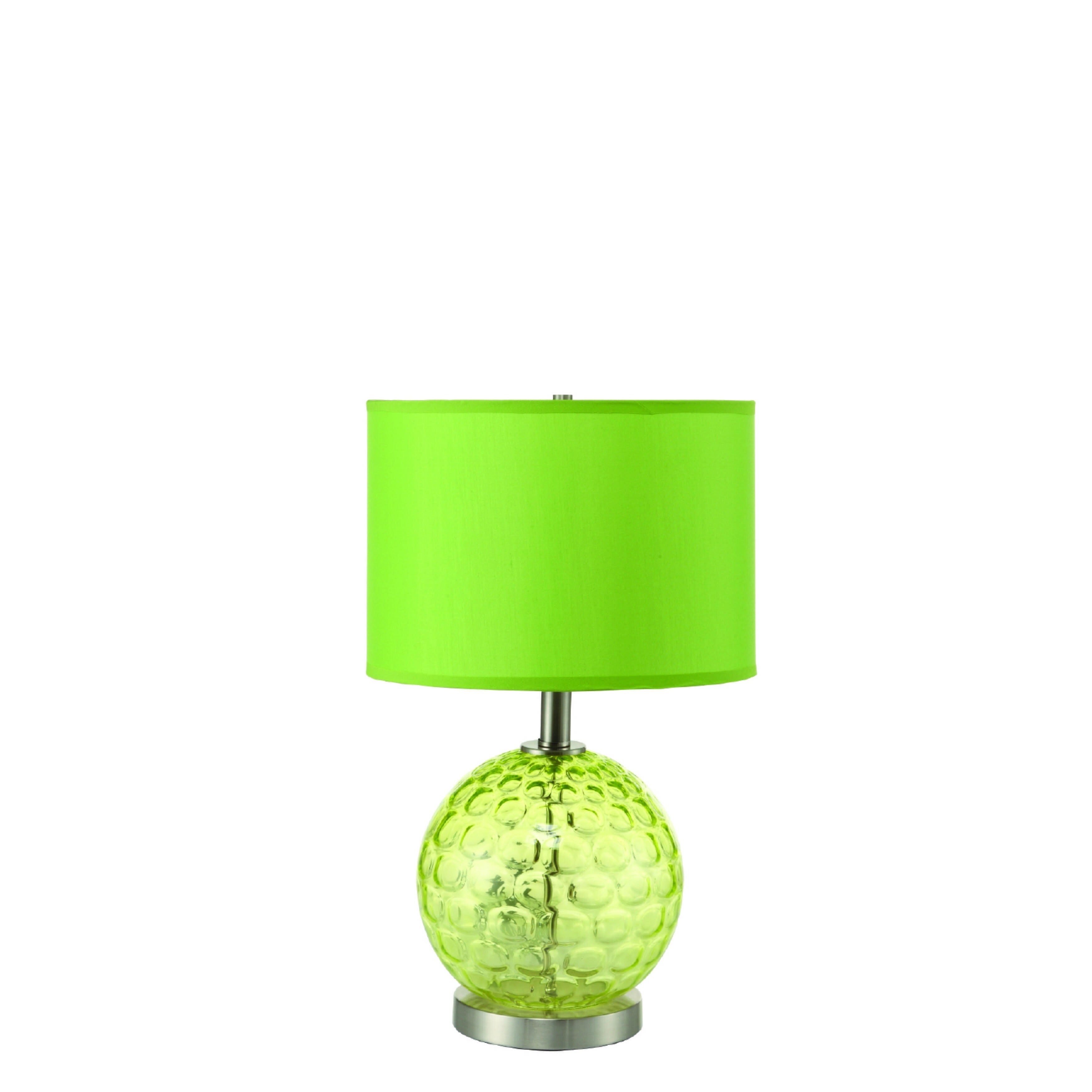 lime green table lamp shade