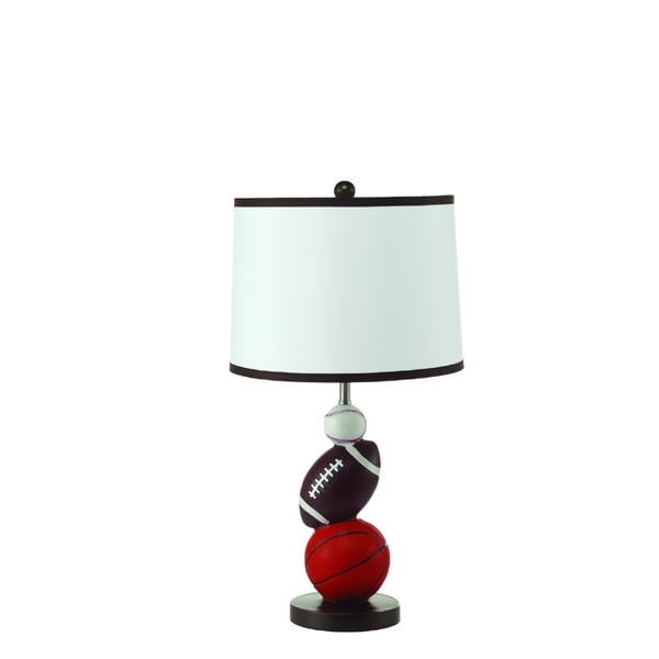 Sport Themed Ceramic Table Lamp 2 Lamps Per Box Free Sport Themed Ceramic Table Lamp 2 Lamps Per Box