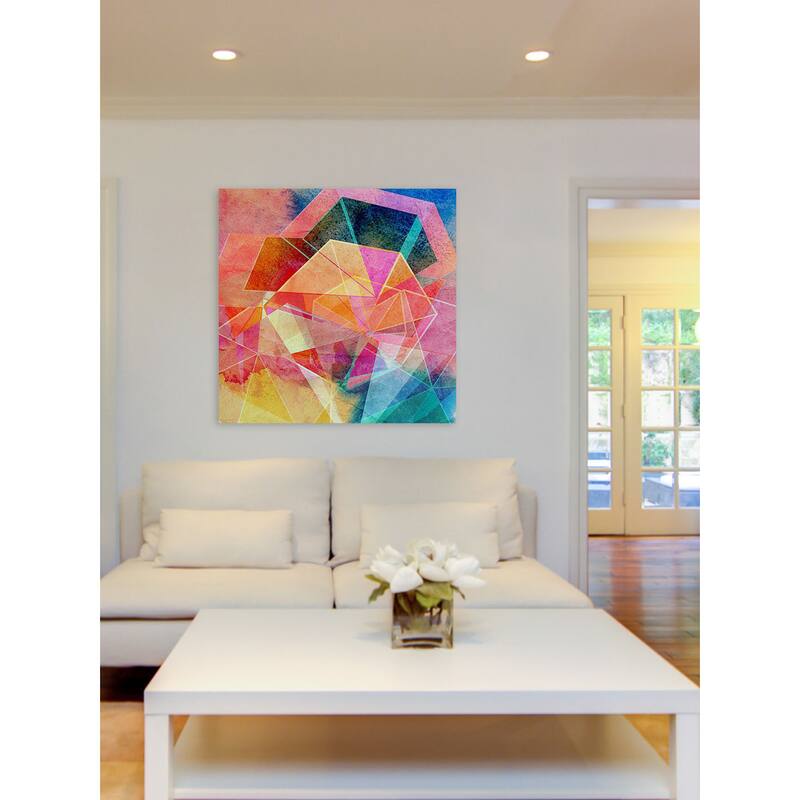 Marmont Hill 'Mechanism with Future' Painting Print on Canvas - Multi-Color