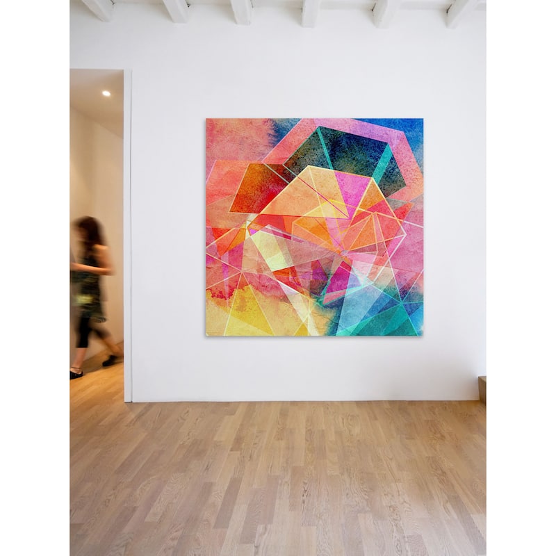 Marmont Hill 'Mechanism with Future' Painting Print on Canvas - Multi-Color