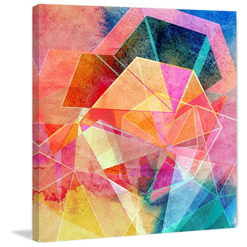 Marmont Hill 'Mechanism with Future' Painting Print on Canvas - Multi-Color