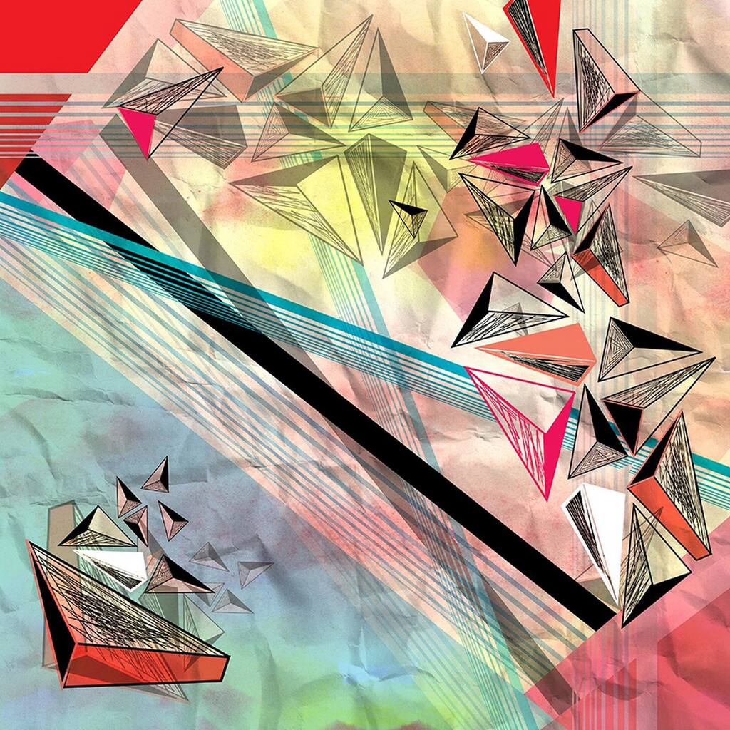 Marmont Hill 'Reflecting Journey' Painting Print on Canvas - Multi-Color