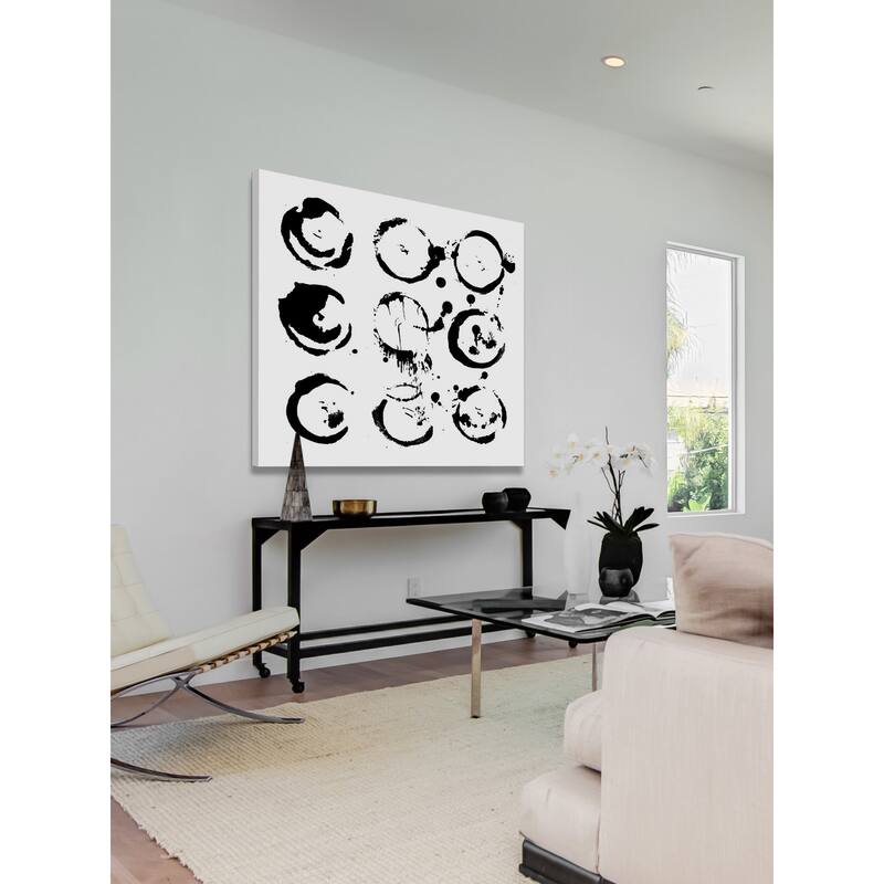 Marmont Hill 'Decomposing Orbs' Painting Print on Canvas - Multi-Color