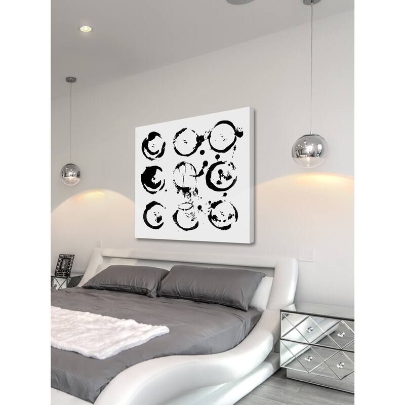 Marmont Hill 'Decomposing Orbs' Painting Print on Canvas - Multi-Color