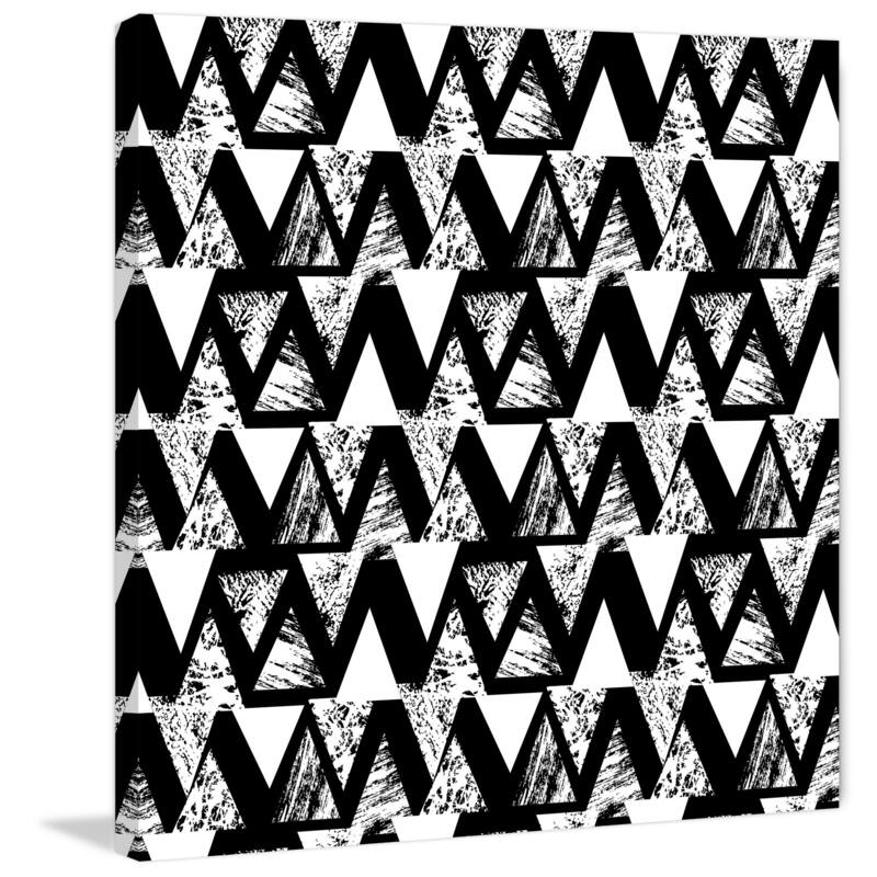 Marmont Hill 'Continual Bridge' Painting Print on Canvas - Multi-Color