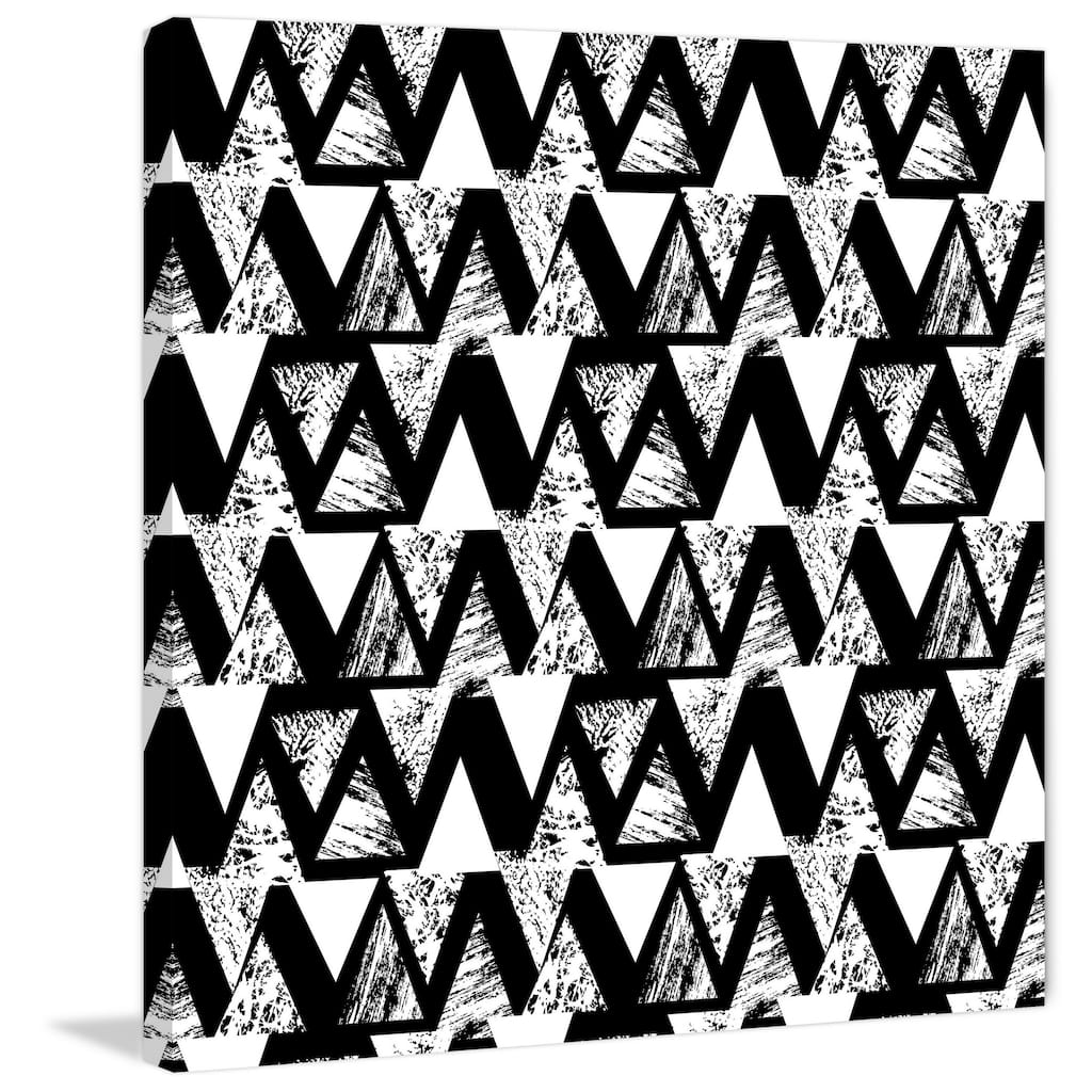 Marmont Hill 'Continual Bridge' Painting Print on Canvas - Multi-Color