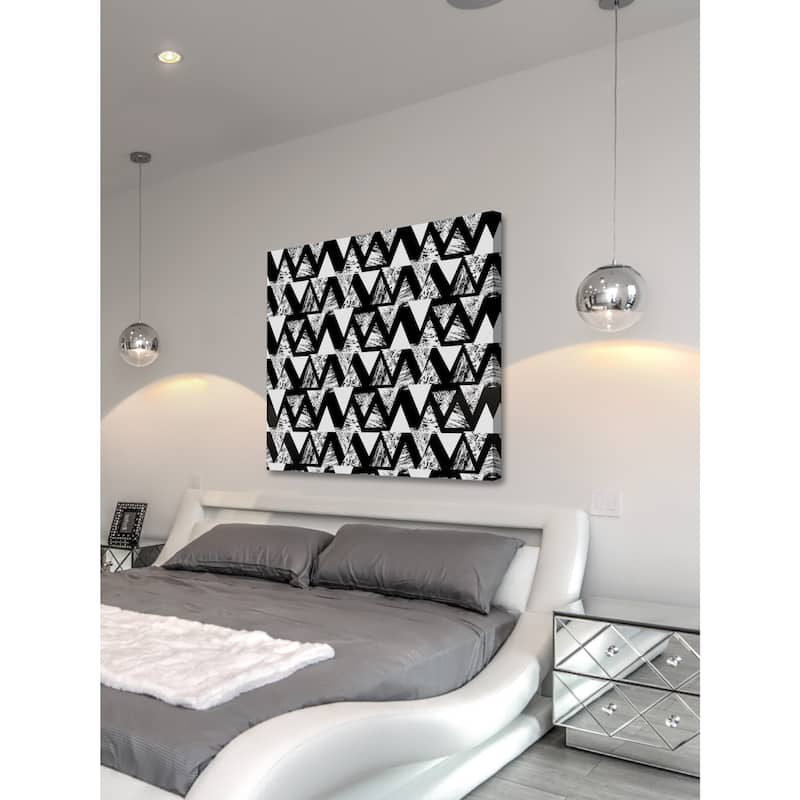 Marmont Hill 'Continual Bridge' Painting Print on Canvas - Multi-Color