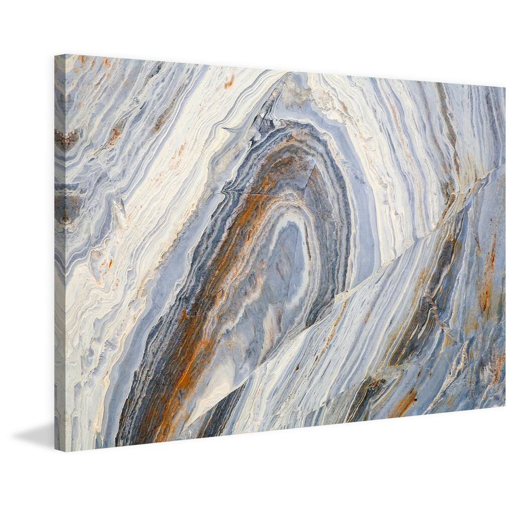 Marmont Hill 'Lake Swirls' Painting Print on Canvas - Multi-Color