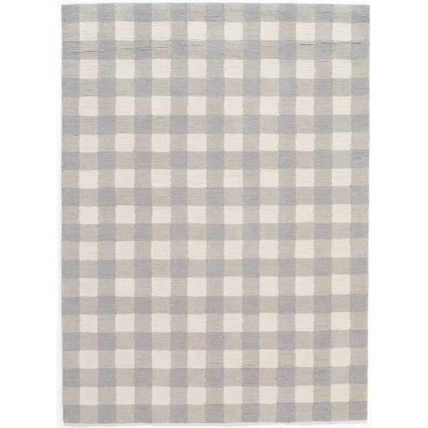 Momeni Geo Hand-Hooked Rug - 7'6 x 9'6