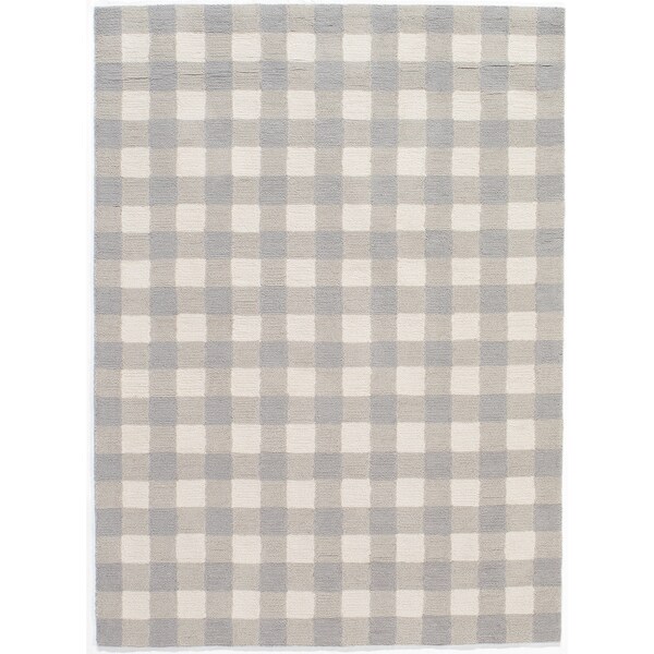 Momeni Geo Hand-Hooked Rug (5' X 7')