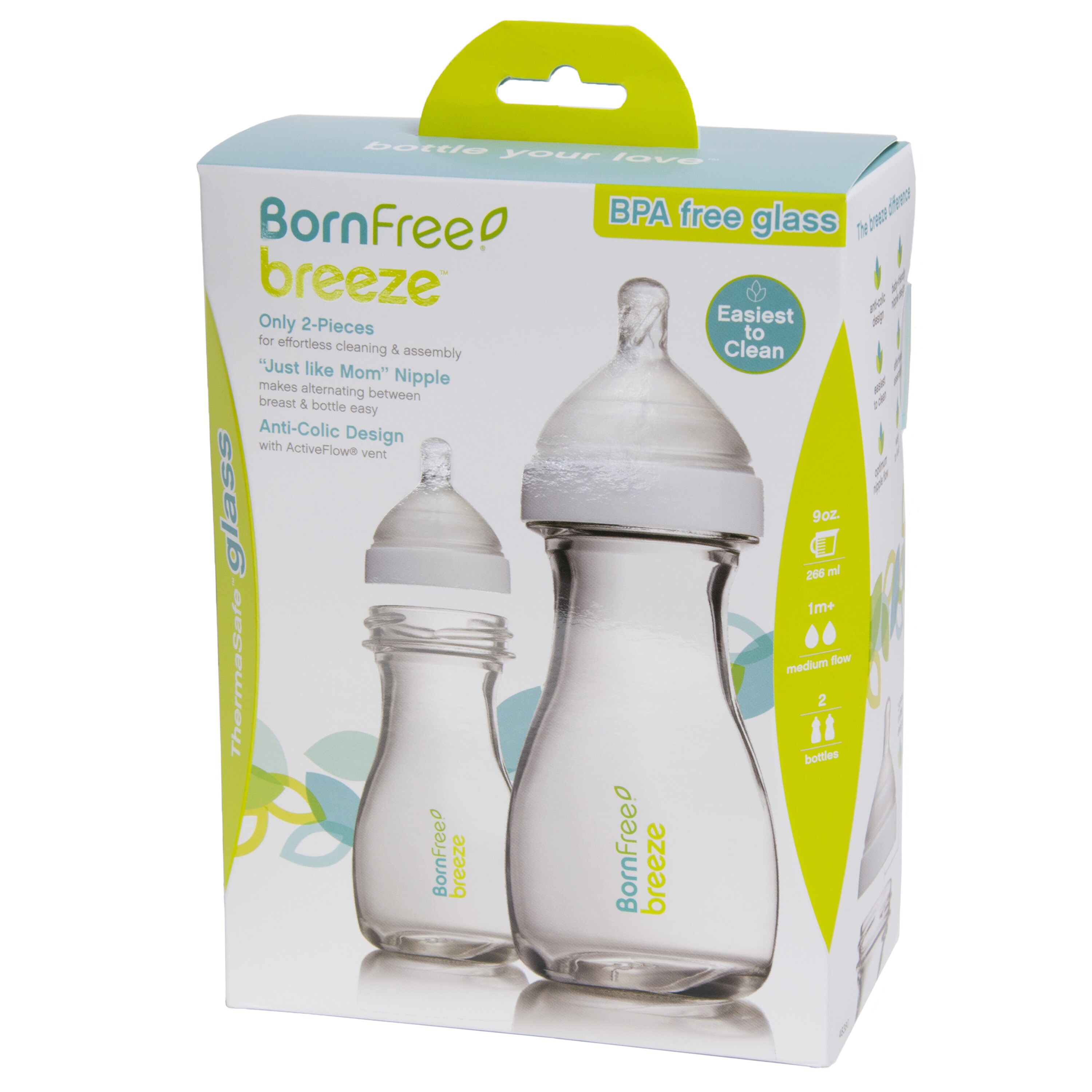 born free breeze bottles
