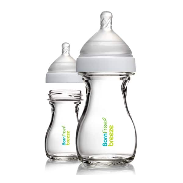 born free breeze glass bottles