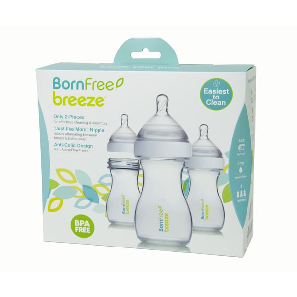 born free breeze plastic bottles