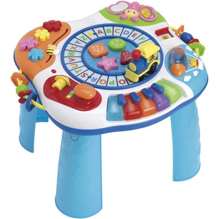 Letter, Train, and Piano Activity Table Kids Toy