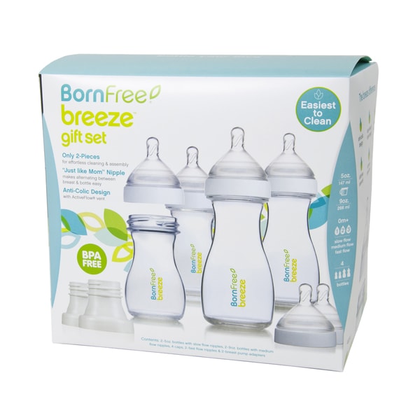 born free breeze plastic bottles