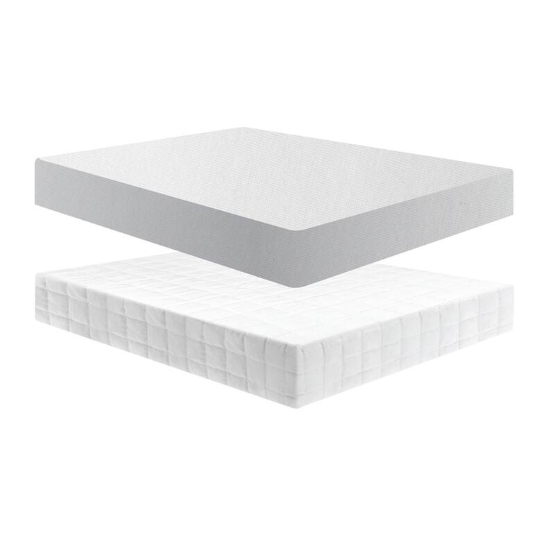 Sleep Tite 5-sided Smooth Fitted Mattress Protector - On Sale - Bed 