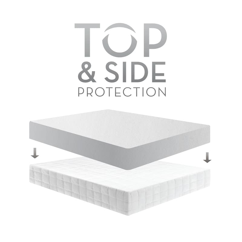 Sleep Tite 5-sided Smooth Fitted Mattress Protector