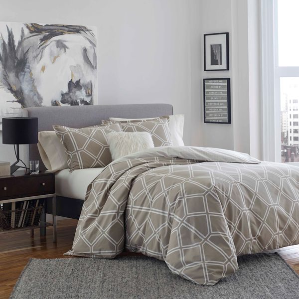 City Scene Mason Cotton Duvet Cover Set