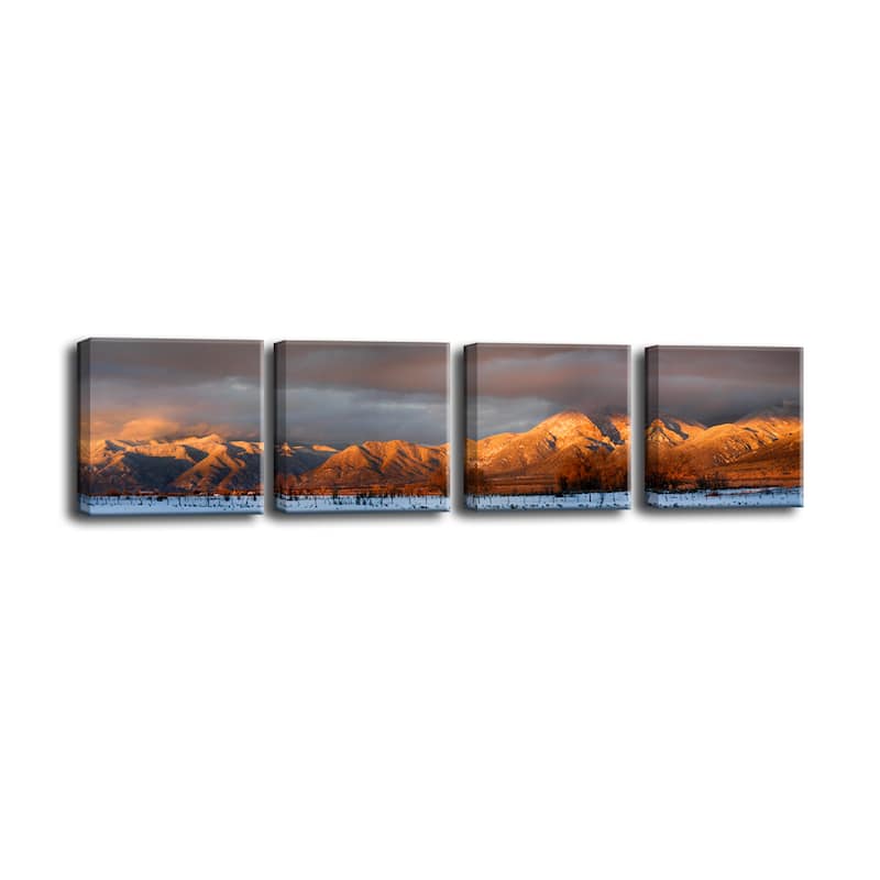 El Salto' 4-Pc Nature Photography Canvas Print Set - Bed Bath & Beyond ...