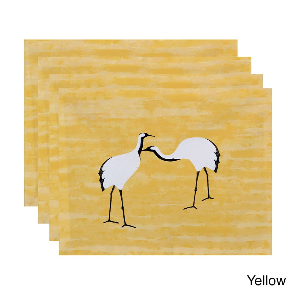 18 x 14-inch Stilts Animal Print Placemat (Set of 4)