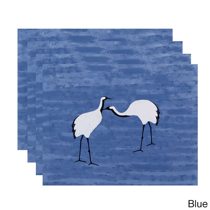 18 x 14-inch Stilts Animal Print Placemat (Set of 4)