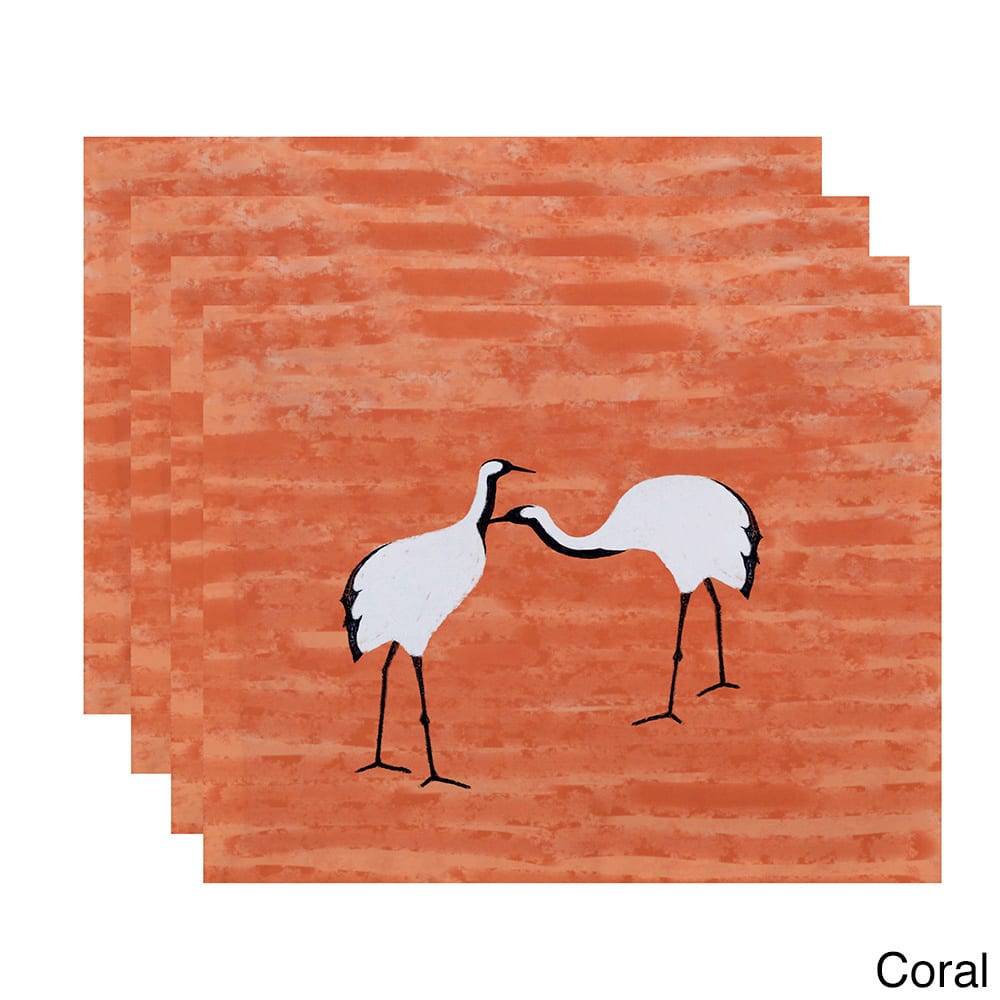 18 x 14-inch Stilts Animal Print Placemat (Set of 4)