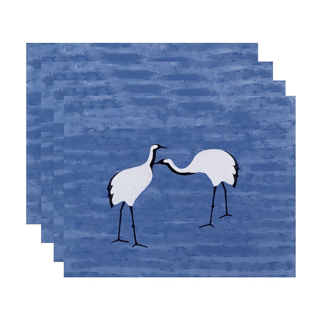 18 x 14-inch Stilts Animal Print Placemat (Set of 4)