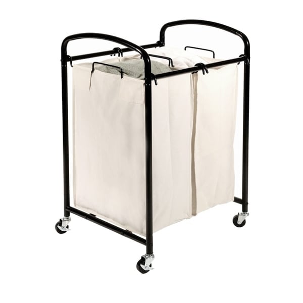 2 bag laundry hamper