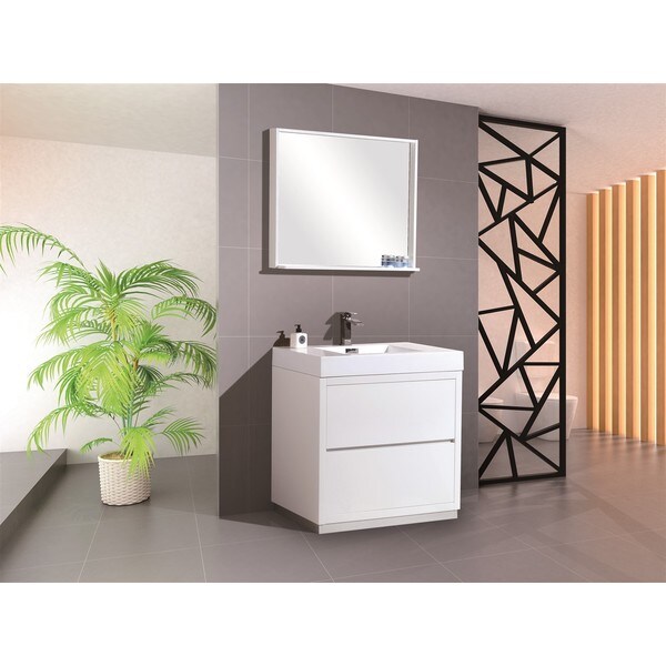 Kubebath Bliss 30 Inch Single Sink Bathroom Vanity Free Shipping Kubebath Bliss 30 Inch Single Sink Bathroom Vanity