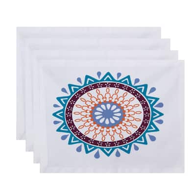 18 x 14-inch Mod Geometric Print Placemat (Set of 4)
