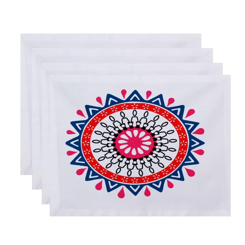 18 x 14-inch Mod Geometric Print Placemat (Set of 4)