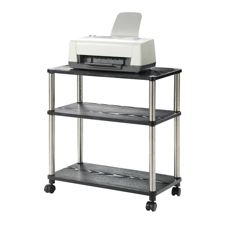Convenience Concepts Designs2Go 3 Tier Office Caddy with Wheels