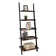 Porch & Den Jon Wooden Bookshelf Ladder - Thumbnail 7