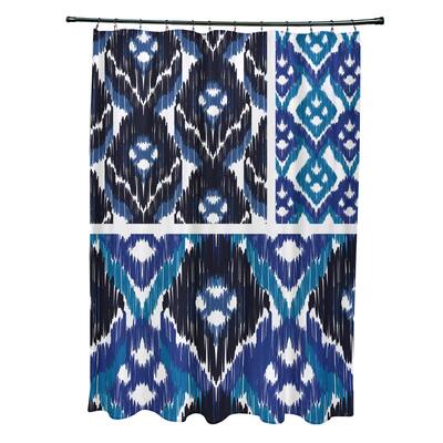 71 x 74-inch Free Spirit Geometric Print Shower Curtain