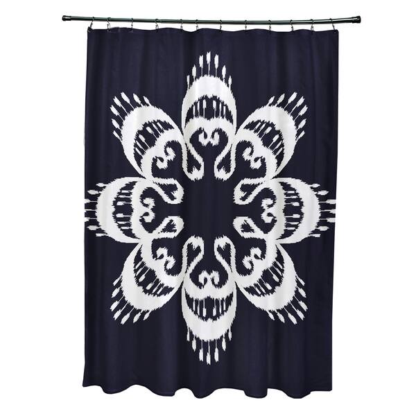 Shop 71 X 74 Inch Ikat Mandala Geometric Print Shower Curtain