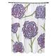 71 x 74-inch Spring Floral 1 Floral Print Shower Curtain