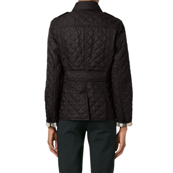 Shop Burberry Ashurst Black Quilted 
