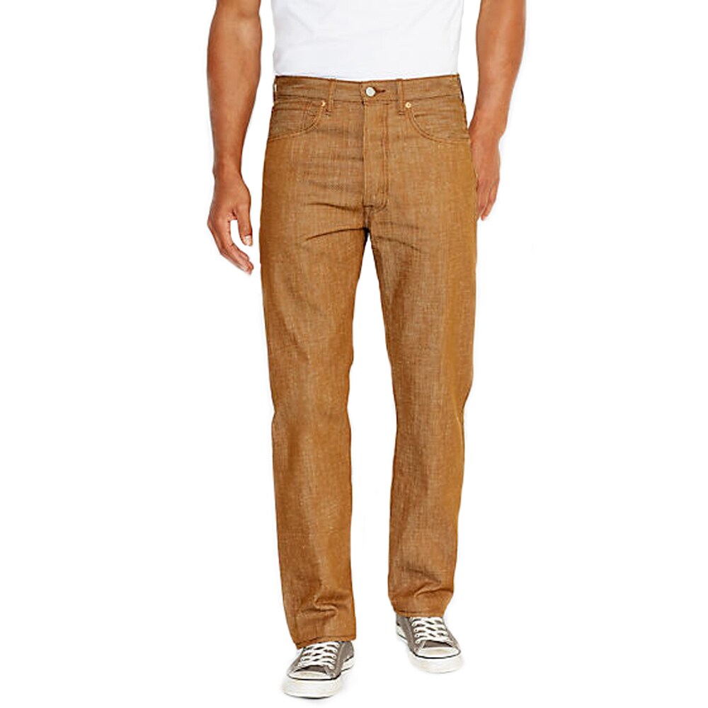 levi 501 brown jeans mens