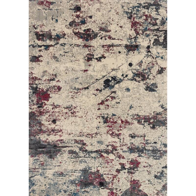 Alexander Home Phaedra Abstract Modern Marble Rug