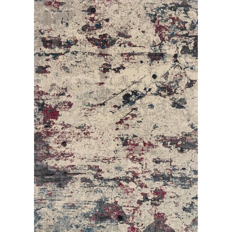 Alexander Home Phaedra Abstract Modern Marble Rug